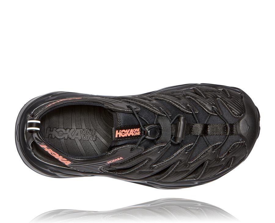 Sandalias Hoka One One Mujer - Hopara - Marrones - UVT305168